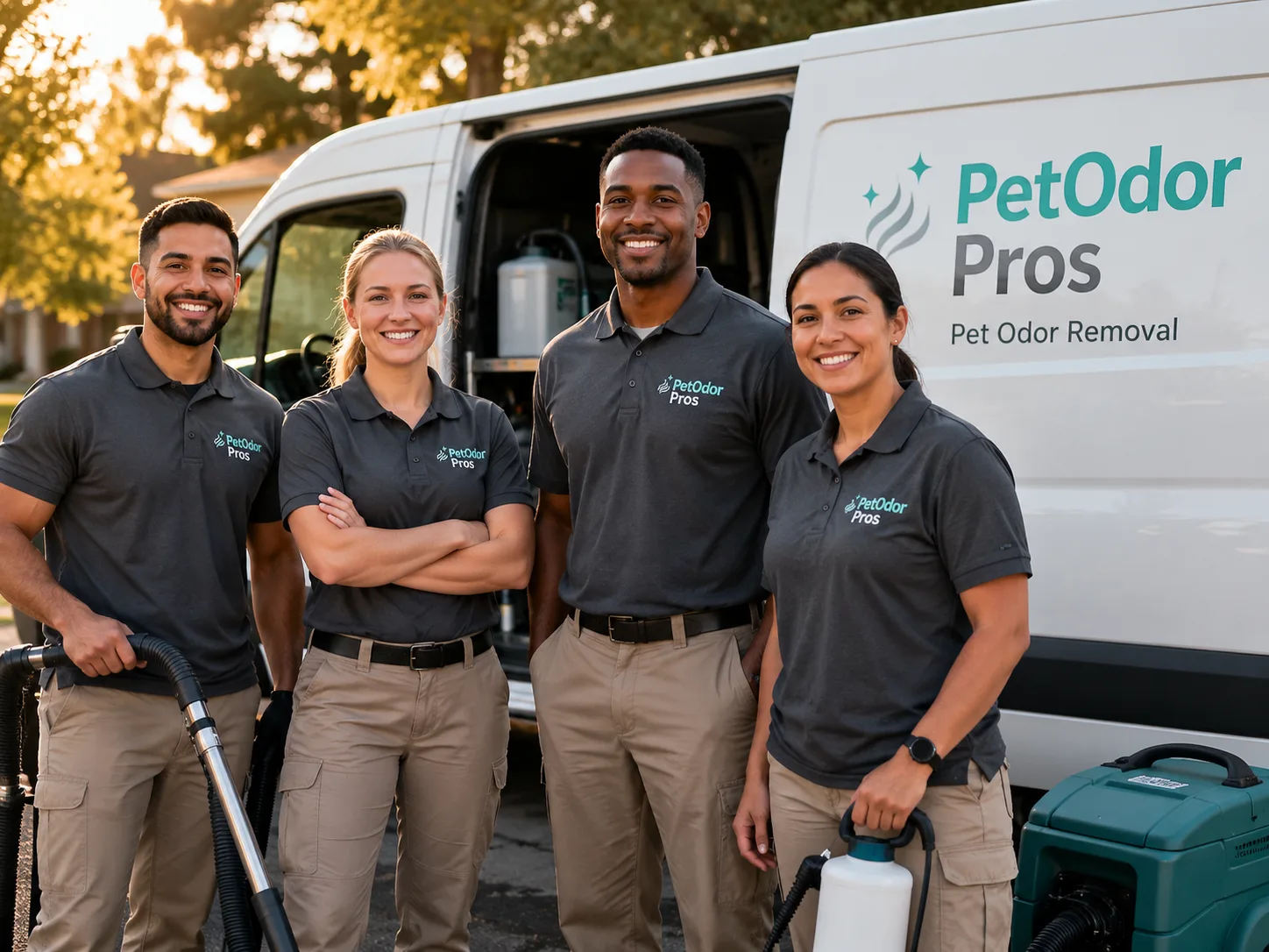 Pet Odor Removal team serving Grady, AR